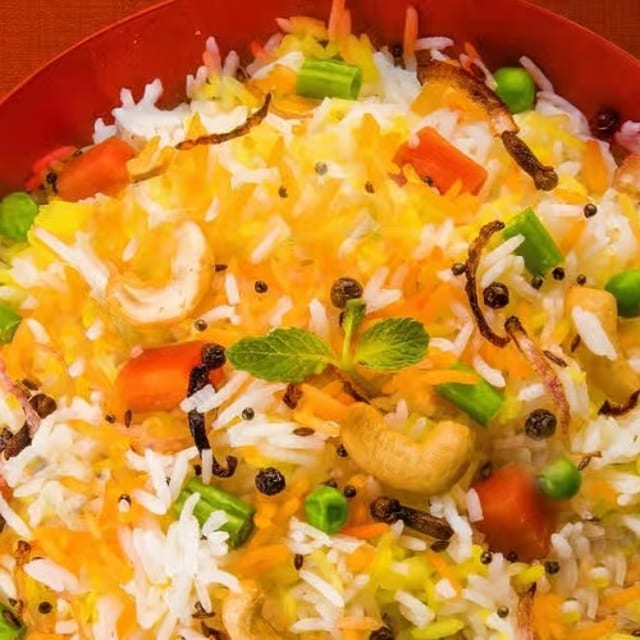 Veg Biryani.